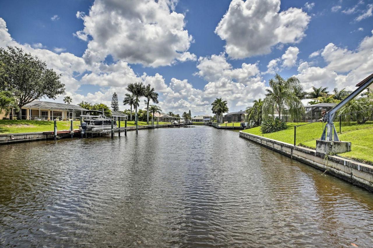 Canal-Front Oasis With Dock And Kayaks In Cape Coral! Eksteriør billede